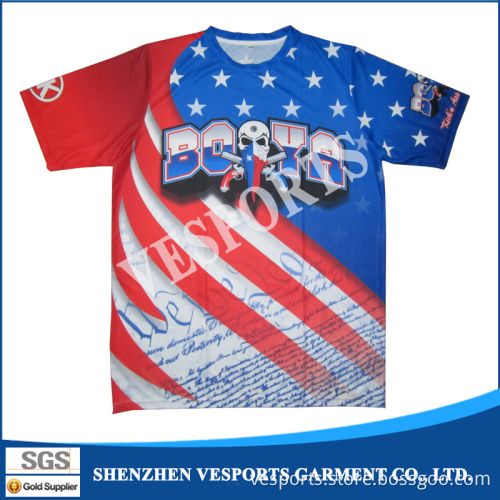 Unique Design Mens Bright Color T Shirt